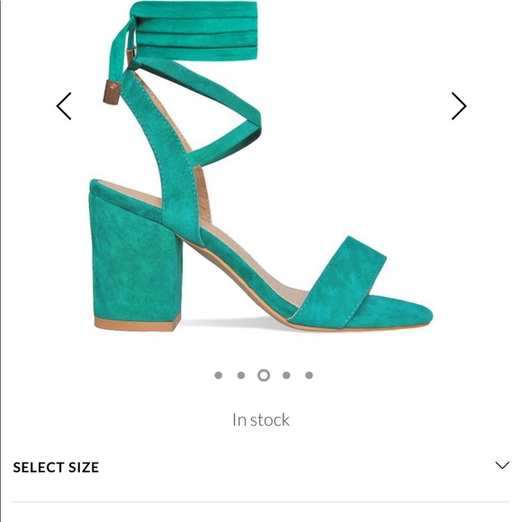 jade green heels
